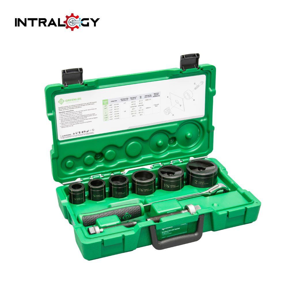 Kit de Sacabocados con Trinquete y SlugBuster® de 1/2 in a 2 in